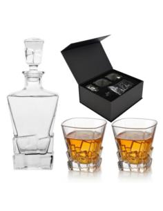 Karafka + 2 szklanki Royal 850ml+240ml
