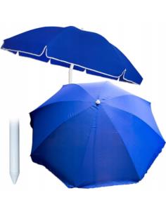 Parasol ogrodowy 240cm poliester OP-633223 granatowy