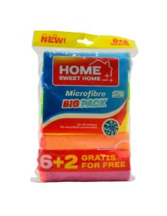 Ściereczki 6+2 bigpack SweetHome