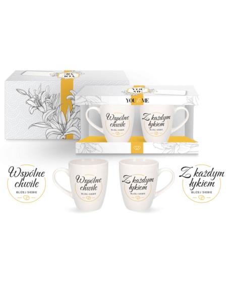 Kubki 2szt 300ml "Współne Chwile"