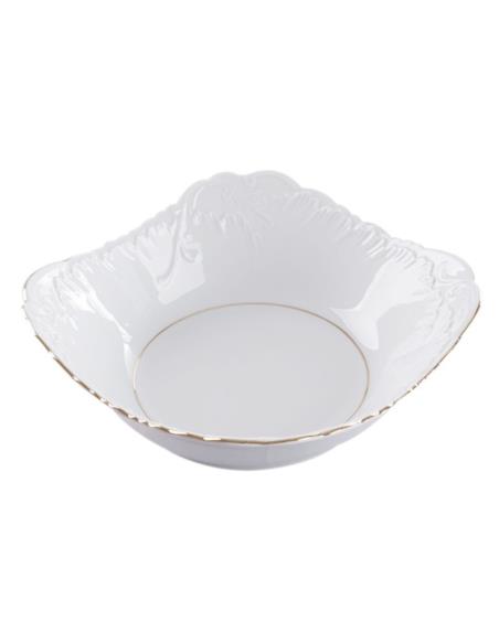 Salaterka Ćmielów Rococo 3604 kwadrat 27cm