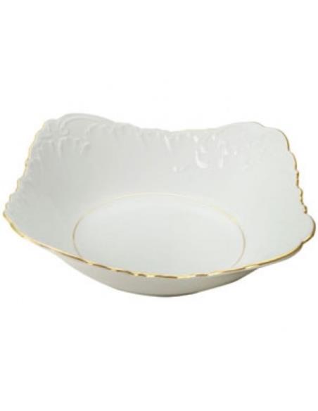 Salaterka Ćmielów Rococo 3604 kwadrat 24cm