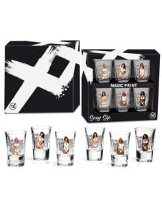 Kieliszki 6x35ml Kobiety magic
