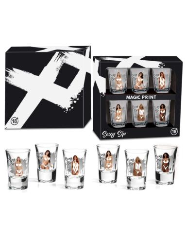 Kieliszki 6x35ml Kobiety magic