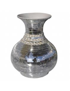 Wazon ceramiczny 32cm z lustrzaną mozaiką 6A26-C885