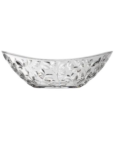 Salaterka kryształ RCR Laurus 21,6x34cm