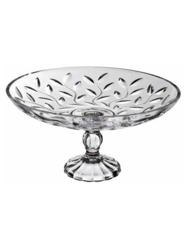 Salaterka kryształ RCR Laurus 33cm na nodze