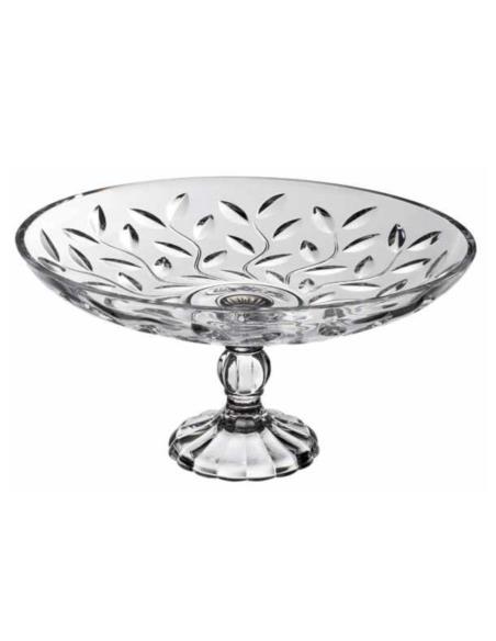 Salaterka kryształ RCR Laurus 33cm na nodze