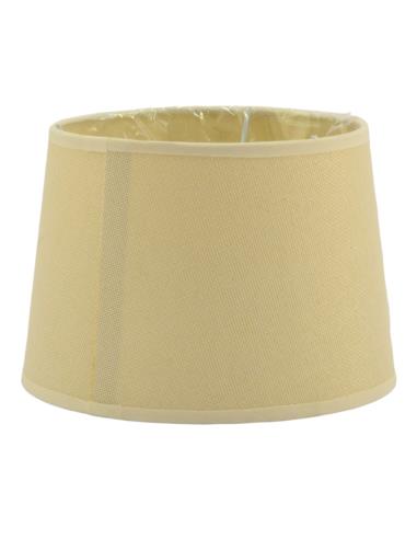 Abażur 14x20cm owalny krem D2002-20C