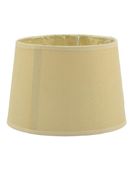 Abażur 14x20cm owalny krem D2002-20C