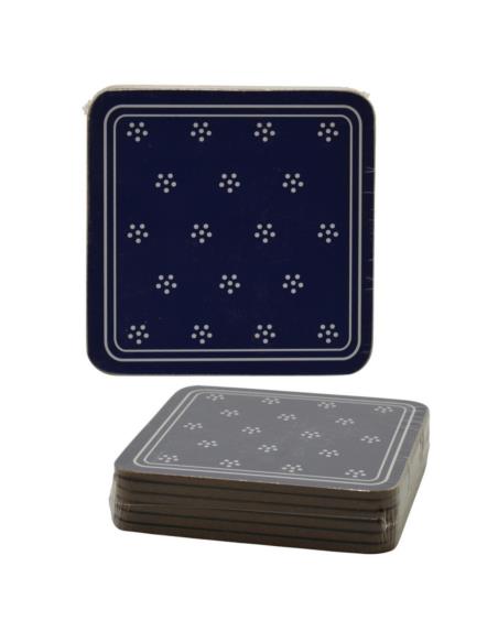 Podkładki korek 10x10cm 6 sztuk MEB-M1