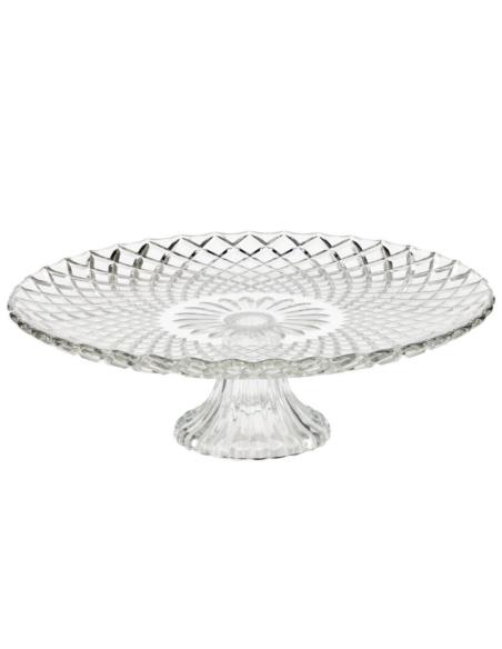 Patera szklana okrągła 32cm 4799