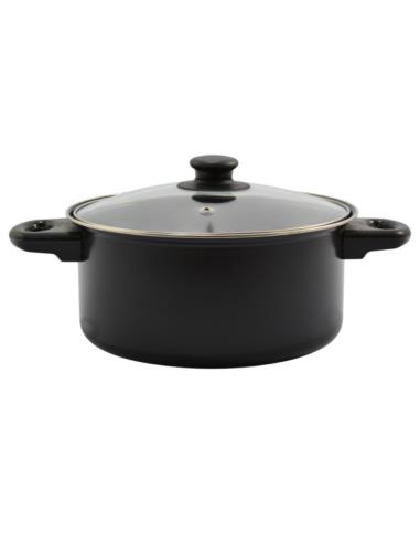 Garnek Solo 3,6L szklana pokrywa 24x11,5cm