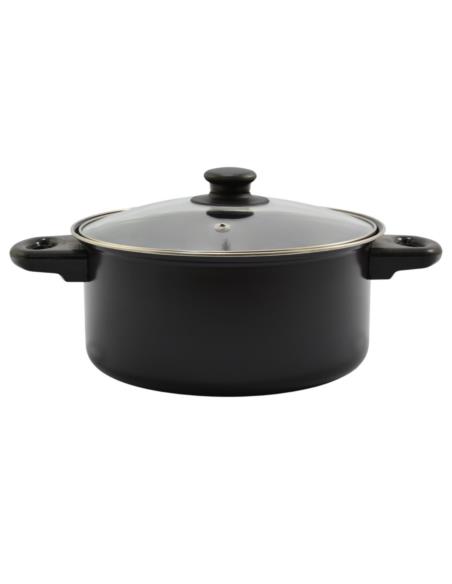 Garnek Solo 3,6L szklana pokrywa 24x11,5cm