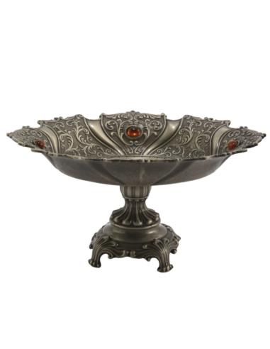 Patera plater/cyna 18x23x12cm 466-7810