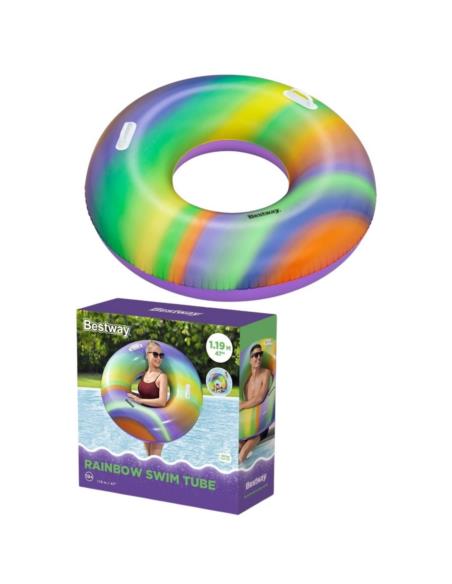 Koło nadmuchiwane Rainbow 119cm BW-36352
