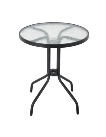 Stolik Bistro szklany 60cm h:72cm