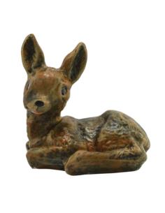 Figurka Sarna h:19cm ceramiczna 398