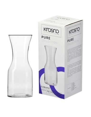 Karafka szklana 1,0L Krosno Pure bez korka