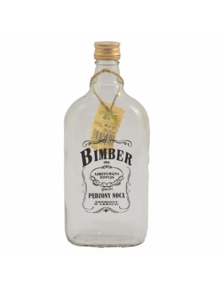 Butelka na nalewkę z zakrętką 500ml B7