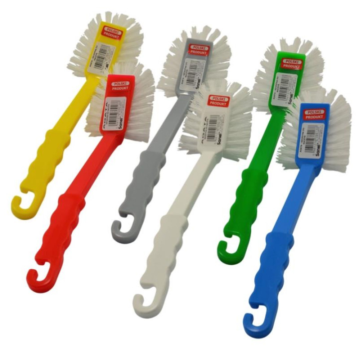 Szczotka do naczyń Agata mix kolorów