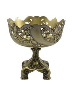 Patera plater/złoty 26x26cm 466-8388
