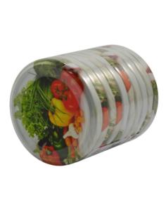 Zakrętki 10szt fi 82 6z warzywa W13 klik