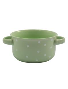 Bulionówka ceramiczna 560ml w kropki KK320
