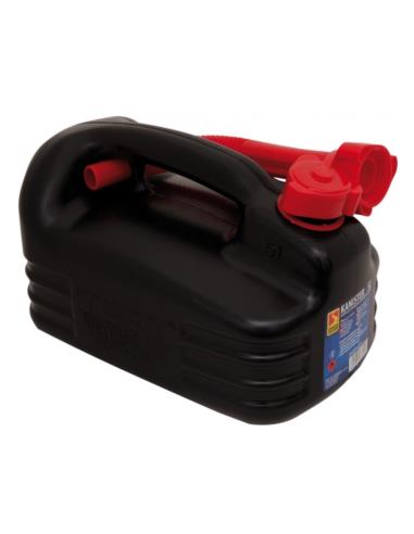 Karnister na benzynę z lejkiem premium 5L 6918 mix