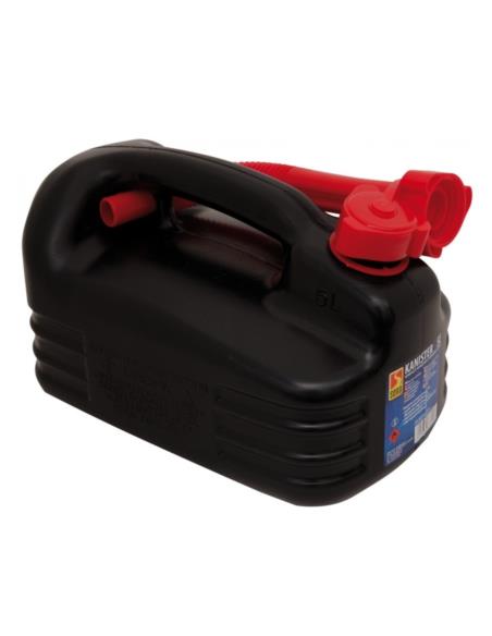 Karnister na benzynę z lejkiem premium 5L 6918 mix