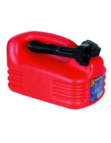 Karnister na benzynę z lejkiem premium 5L 6918 mix