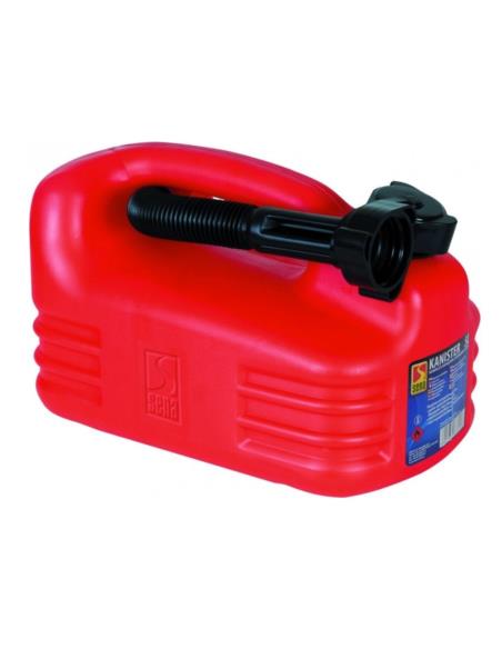 Karnister na benzynę z lejkiem premium 5L 6918 mix