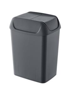 Kosz na śmieci 20L Flip antracyt