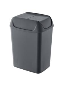 Kosz na śmieci 40L Flip antracyt