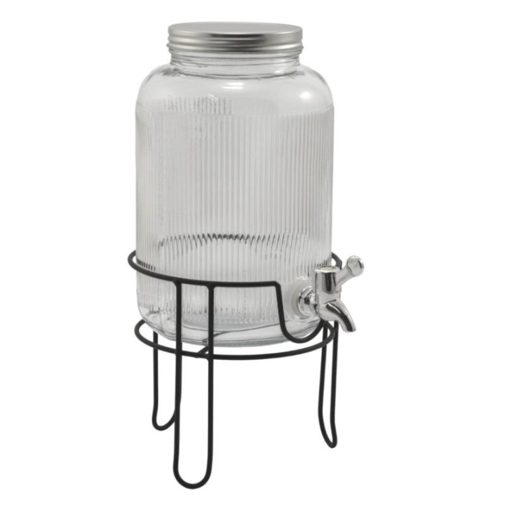 Słój z kranikiem 4L na stojaku 835-1
