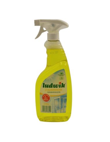 Płyn do szyb Ludwik 600ml cytryna z alkoholem