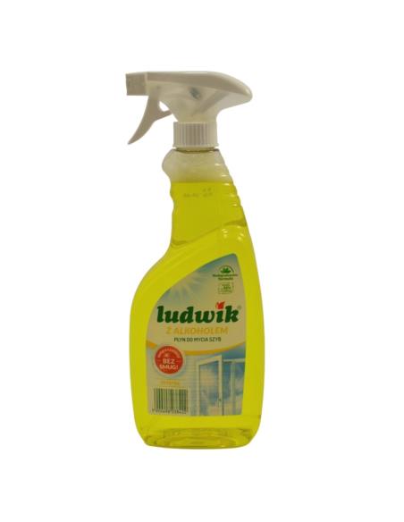 Płyn do szyb Ludwik 600ml cytryna z alkoholem
