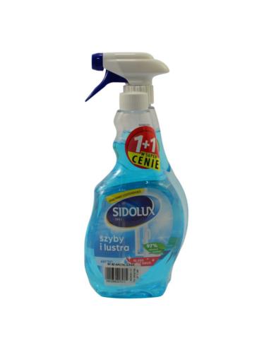 Płyn do szyb SIDOLUX 500ml artic + zapas 500ml
