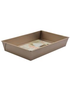 Blacha do pieczenia 36x24x6cm rose gold BF36