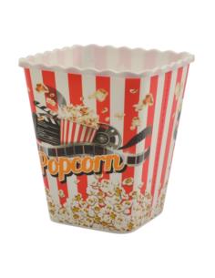 Pojemnik na popcorn/chipsy 1,5L kwadrat AK-641 2