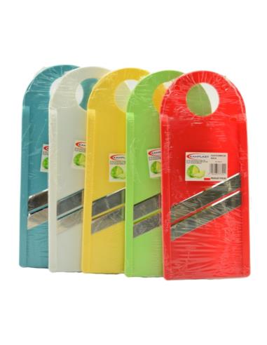 Szatkownica do jarzyn plastikowa 2 noże mix kolorów