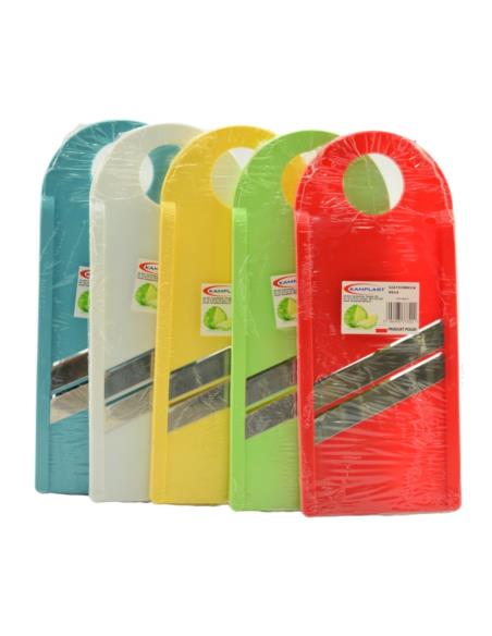 Szatkownica do jarzyn plastikowa 2 noże mix kolorów