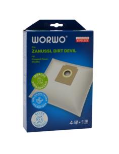 Worek do odkurzaczy Zelmer Zanussi, Dirt Devil ZMB07 4szt
