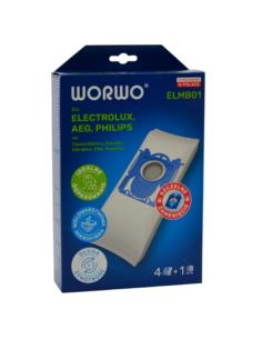 Worek do odkurzaczy Electrolux, Philips ELMB01 4szt