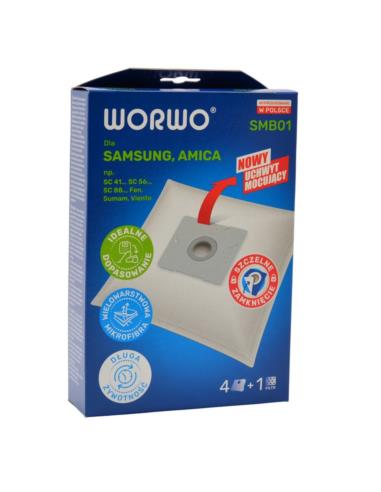 Worek do odkurzaczy Samsung, Amica SMB01 4szt