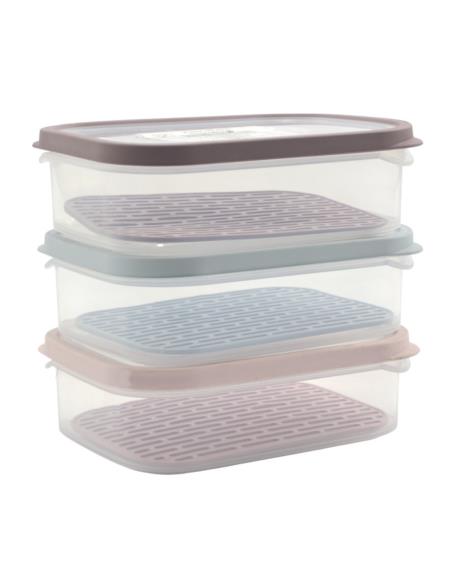 Pojemnik Freshpad 750ml plastikowy AK-712 mix na żywność