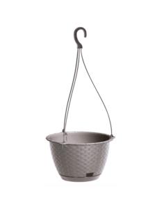 Doniczka wisząca Ratolla 24cm mocca DRLW215