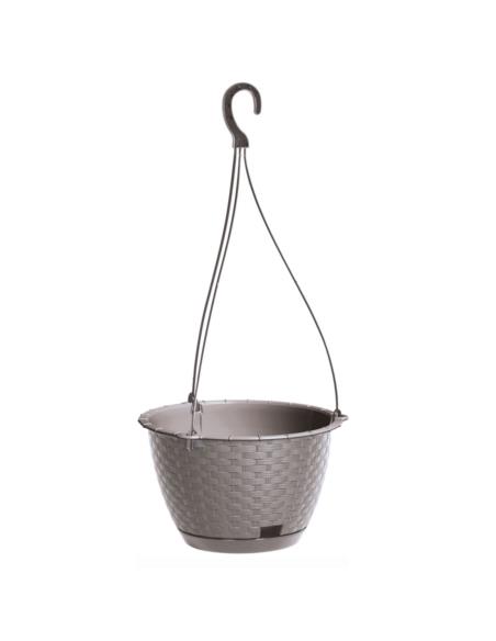 Doniczka wisząca Ratolla 24cm mocca DRLW215