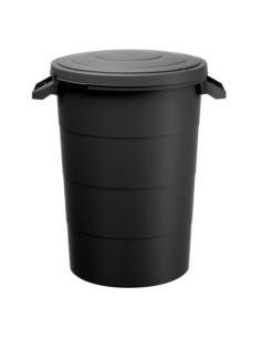Kosz na śmieci 80L Smooth czarny IDSM80U