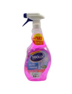 Płyn do szyb SIDOLUX 500ml flower + zapas 500ml